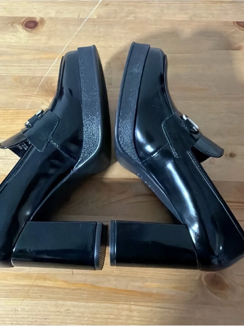 NWOB Andrea High Heel Loafers  Women’s Size 8.5 Slip On Business Classic Pumps